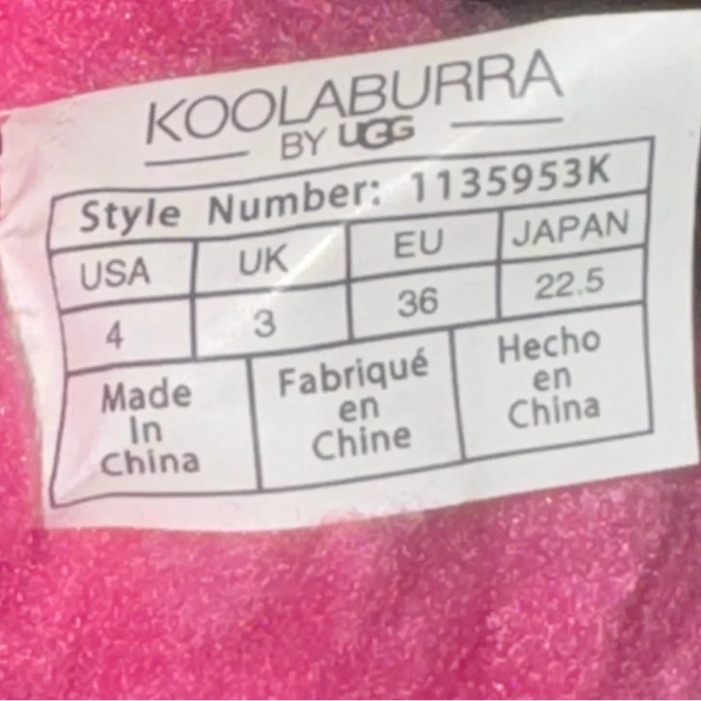Koolaburra by UGG Pink Suede Faux-Fur Winter Boots |‎ Size 4
